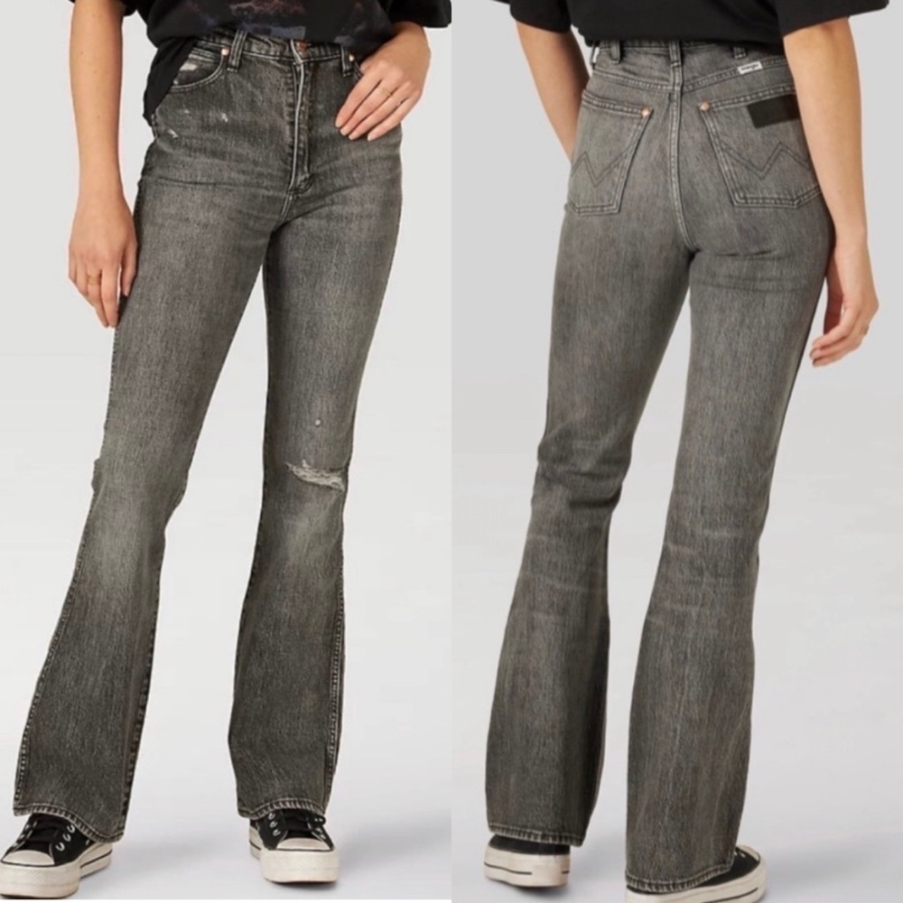 NWT Wrangler Westward 626 High Rise Bootcut Jeans In Lava Stone